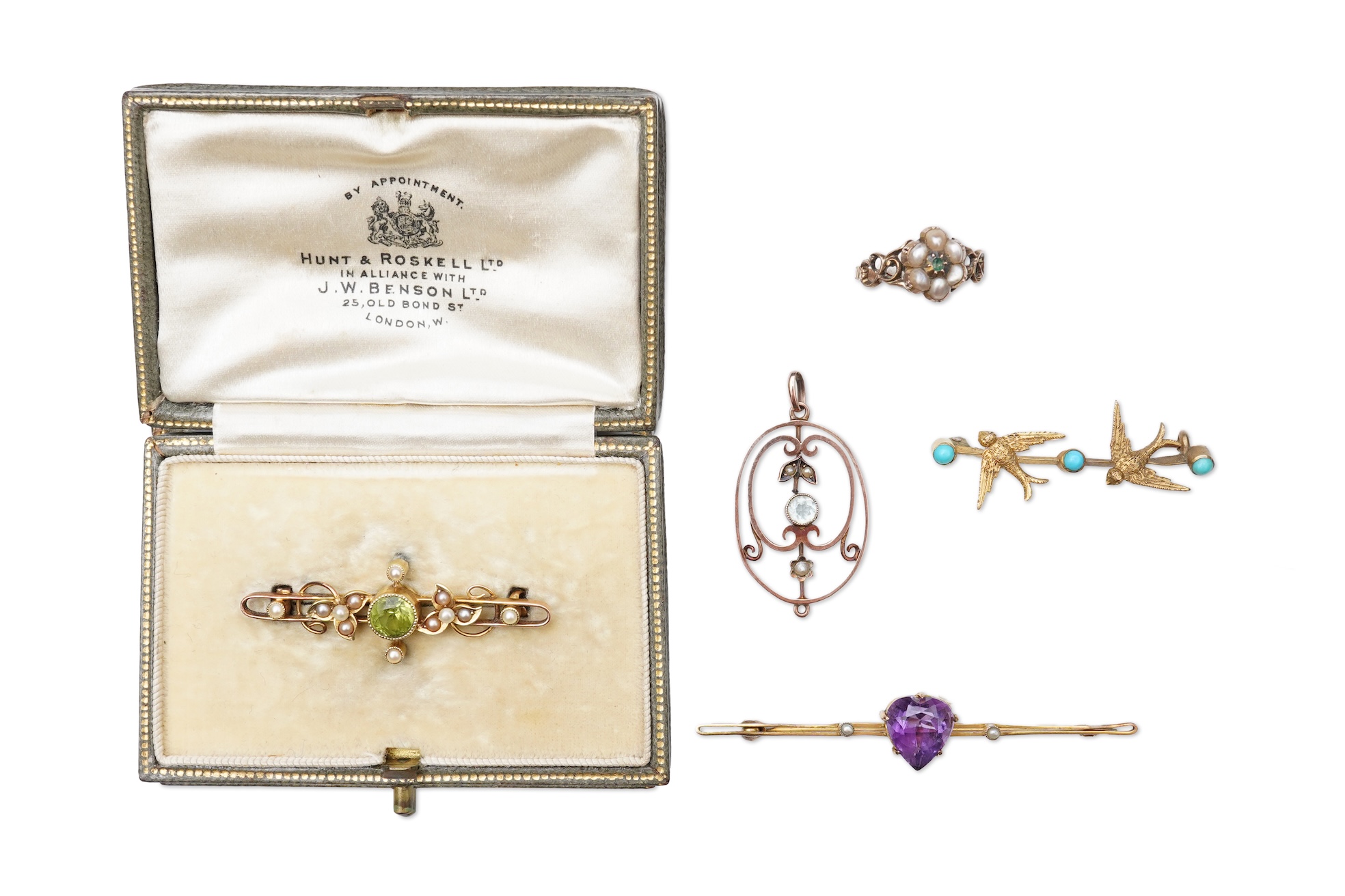 A collection of jewels, early 20th century